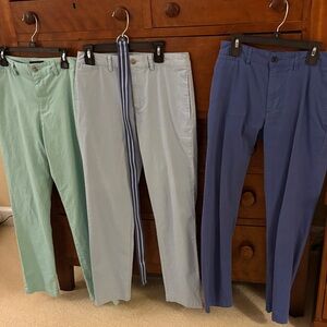 Polo by Ralph Lauren Chinos in Mint Green, Light Blue & Navy